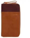 zwei Eva EV2 - Geldb&ouml;rse 15cc 19 cm (nubuk-cognac) - Braun