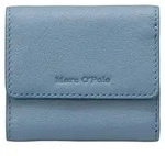 Marc O'Polo Leder Geldb&ouml;rse Jean Combi Wallet Stormy Sea blaugrau - Blau