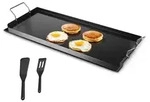 VEVOR Edelstahl-Grillplatte, 36x22 Zoll Universelle Flachgrill-Rechteckplatte,