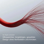 Beats Geflochtenes USB-C zu Lightning Kabel - 1, 5 Meter - Rapid Red - Rot