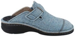 FINN COMFORT Antholz Damen Clog Hausschuhe hellblau Filz - Gr&ouml;&szlig;e: 37 - Blau - 37
