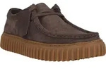 CLARKS Schn&uuml;rschuhe Torhill aus Premium-Materialien 5228A Dark Brown Suede 40...