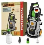 Procraft CW2.0/160 Kaltwasser Hochdruckreiniger 2000 Watt 160 bar 7,5 l/min +