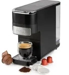 Domo DO748K, Kombi-Kaffeemaschine, 1,5 l, Kaffeekapsel, Kaffeepad, Gemahlener...