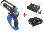 X-Saw-Pro Powers&auml;ge-Set mit 18V Lithium-Ionen-Akku 2,0 Ah, Schnellladeger&auml;t,