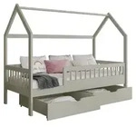 MIRJAN24 Kinderbett Gaja 90, Kinderzimmer Bett mit zwei Bettschubladen,...