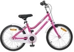 vidaXL Kinderfahrrad 18 Zoll f&uuml;r 5-7 Jahre alt Pink Wei&szlig; - Wei&szlig;