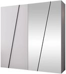 MIRJAN24 Kleiderschrank Zen 200 2L, Kleiderschrank, Garderobe mit Spiegel...