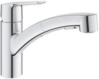 GROHE Start Einhand-Sp&uuml;ltischbatterie 1/2", f&uuml;r Vorfenstermontage - Silber