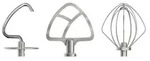 KitchenAid 5KSMTH3PSS, Mixer-Aufsatz, Edelstahl, 3 St&uuml;ck(e) - Silber