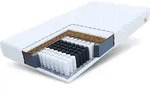Matratze 120x200 cm VITORIA Jersey 7 Zonen H3 H4 Taschenfederkern Kokos H&ouml;he...