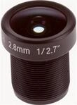 Axis M12 2.8mm F1.2, Linse, Drinnen, Schwarz, Axis, M3905-R, P3905-R Mk III, M3905-R,