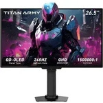Titan Army G2785S: 26.5" QD-OLED Gaming Monitor, 2560x1440, 240Hz, 0.03ms GTG, 1.5M:1