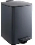 Relaxdays M&uuml;lleimer K&uuml;che, 12 l, Absenkautomatik, entnehmbarer Inneneimer, mattes