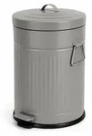 Relaxdays M&uuml;lleimer, 20 Liter, K&uuml;che, entnehmbarer Inneneimer, Fu&szlig;pedal,