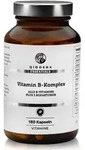 QIDOSHA Vitamin B Komplex Kapseln bioaktiv mit Kofaktoren, 180 Kapseln im Glas