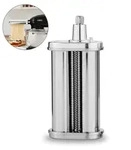 AREBOS Zubeh&ouml;r f&uuml;r K&uuml;chenmaschine | Elektrischer Spaghetti-Aufsatz Edelstahl...