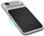 SBS Slim Magnetische Powerbank 3000 mAh mit 5W Wireless Charging kompatibel mit