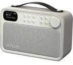 Pure 255785, Tragbar, Digital, DAB, FM, 10 W, 3,73 cm (1.47"), Wei&szlig; - Wei&szlig;