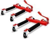 EBERTH 2 x Rangierhilfe hydraulisch, 680 kg Tragkraft, f&uuml;r max. Reifenbreite...