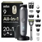 Braun AIO9540, Silber, Batterie, 120 min, Integrierte Batterie - Silber