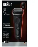 Braun Series 9 Sport 9110s, Folienschaber, Schwarz, Schieber, Batterie, Integrierte