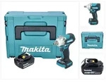 Makita DTW 301 T1J Akku Schlagschrauber 18 V 330 Nm 1/2" Brushless + 1x Akku 5,0 Ah +