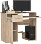 Schreibtisch 90cm mit Tastaturauszug 1 Schublade 1 T&uuml;r Computertisch...