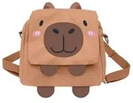 Karactermania Omp! Kawaii Capybara Handtaschen-rucksack 6.5l 22x24x12 Cm Braun...