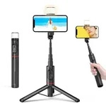 Moman Q12S Selfie Stick Stativ, 77cm Aluminium Handy Stativ Tragbar Stativ Handy -