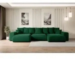 ALTDECOR Ecksofa mit Schlaffunktion und Bettkasten Corner Sofa Eckcouch Couch U-Form