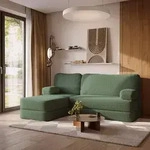 Masseno Ecksofa SABI mit Schlaffunktion, Modulares Schlafsofa aus Schaumstoff,