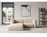 ALTDECOR Ecksofa - MIRA-L1 - 227x179x89 - Beige - Corner Sofa Eckcouch Couch L-Form,