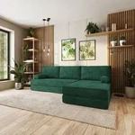 Masseno Ecksofa ANKO mit Schlaffunktion, Modulares Schlafsofa aus Schaumstoff,