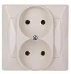 Ospel GP-2A/01, Beige, IP20, 16 A, 82 mm, 44 mm, 82 mm - Beige