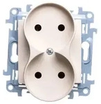 Kontakt-Simon CG2M.01/41, Wei&szlig;, Kunststoff, IP20, 250 V, 77 mm, 46 mm - Wei&szlig;