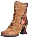 Laura Vita Damen Schn&uuml;rstiefelette braun - Hellbraun - 36