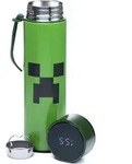 Puckator Minecraft Creeper wiederverwendbare isolierte Edelstahl Trinkflasche...