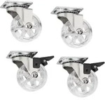 SOTECH M&ouml;belrolle RAPID &Oslash; 50 mm transparent (2+2 Set)