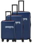 Travelite NFL - 4-Rollen-Trolley Set 3tlg. (New England Patriots) - Blau