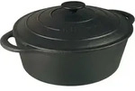 Eine gusseiserne Bratpfanne 29 cm 4.5 L KINGHOFF KH-2255 - Schwarz