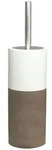 Sealskin WC-B&uuml;rstengarnitur Doppio Porzellan braun, 361840574 - Braun