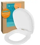 Calmwaters WC-Sitz f&uuml;r Ideal Standard Connect | Toilettensitz Absenkautomatik 