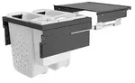 Hailo W&auml;schesammler 3270831 Laundry Carrier 60 LC Slide SC 80 Liter -