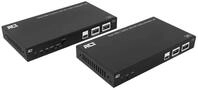ACT AV-Medienverl&auml;ngerungsset mit Dual-USB-C-Switch, CAT6A, 100 Meter, 4096 x...