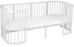 Erweiterung auf 174cm f&uuml;r 7in1 Babybett, KEIN BETT, Wei&szlig;,Wei&szlig; - Wei&szlig;