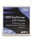IBM LTO Ultrium 6, 10 - 45 &deg;C, 10 - 80, 885 m, 105.4 x 102 x 21.5 mm, 200 g