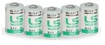 5x Saft Lithium 3,6V Batterie LS 14250 - 1/2 AA - LS14250 Li-SOCl2