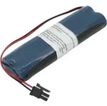 Notleuchtenakku NiMH 4,8V 1300mAh L2x2 Mignon AA mit 150mm Kabel & Stecker