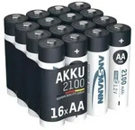 ANSMANN Akku AA 2100mAh Mignon NiMH 1,2V &ndash; 1000x wiederaufladbar (16 St&uuml;ck)